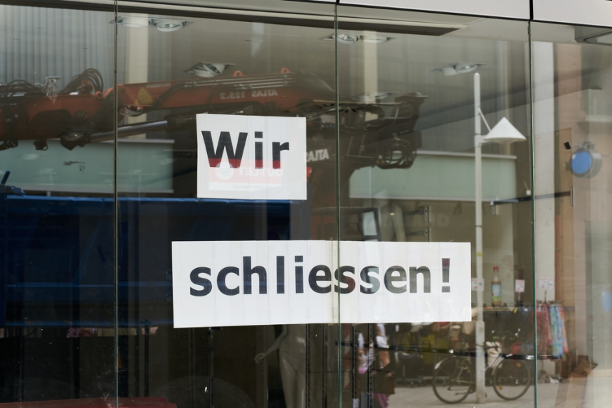 Deutschlands Unternehmensbestand schrumpft